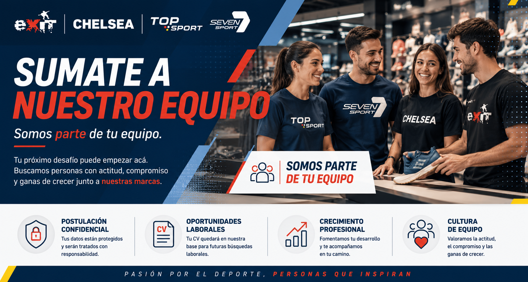 Sumate a nuestro equipo Seven Sport